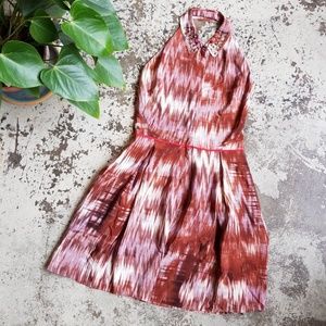 Elizabeth & James Silk Halter Molly Dress